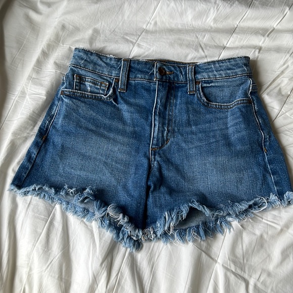 Joe's Jeans Shorts Joes High Waisted Stretchy Denim Jeans Shorts